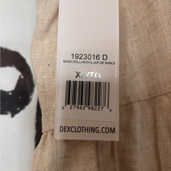 Dex Beige Linen Mix Blouse - Picture 4 of 5
